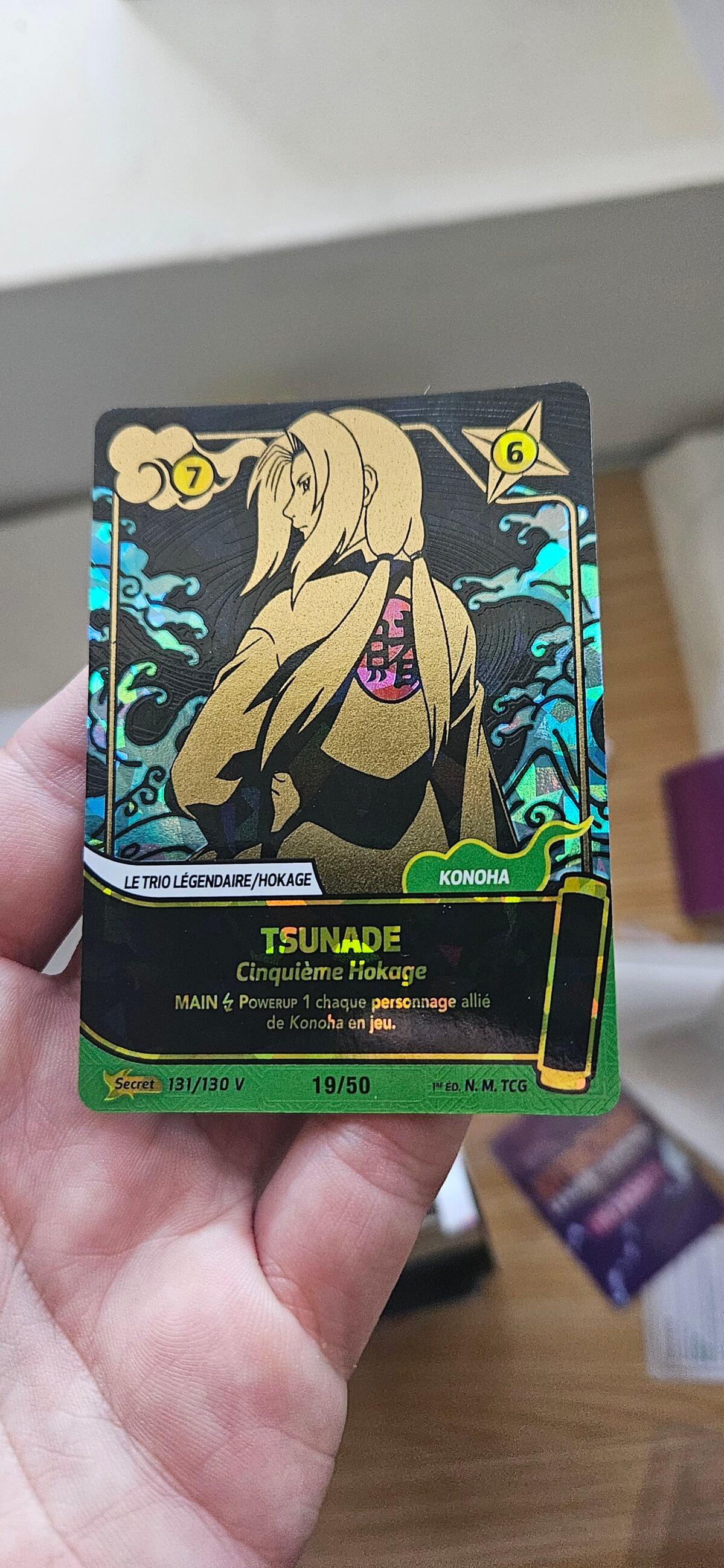 Tsunade Secret Variant Konoha Shidō 19/50 FR — Naruto Mythos