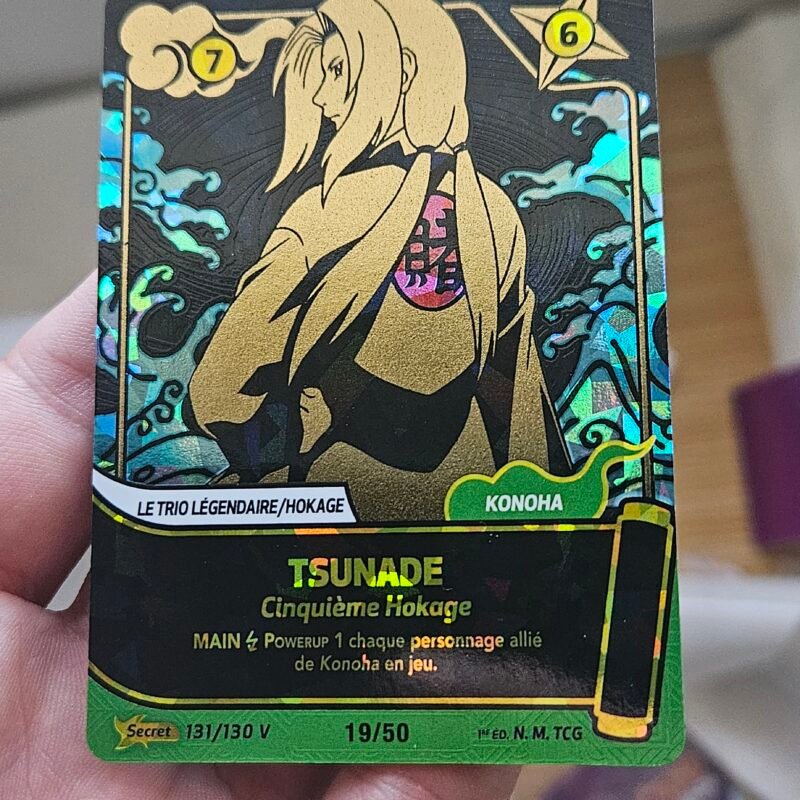 Tsunade Secret Variant Konoha Shidō 19/50 FR — Naruto Mythos