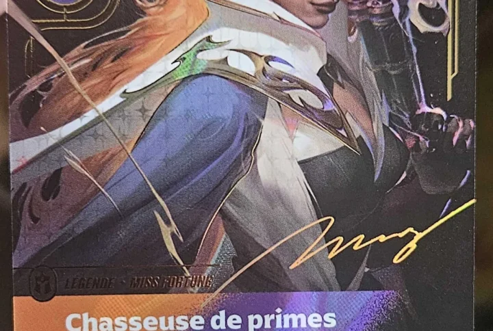 Miss Fortune Signed Showcase