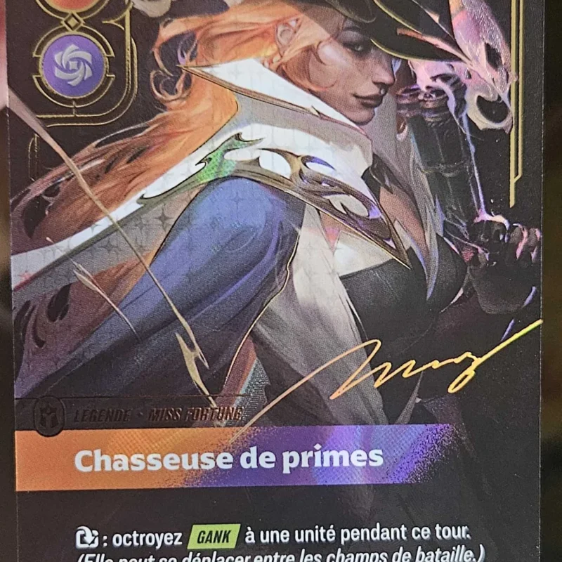 Miss Fortune Signed Showcase