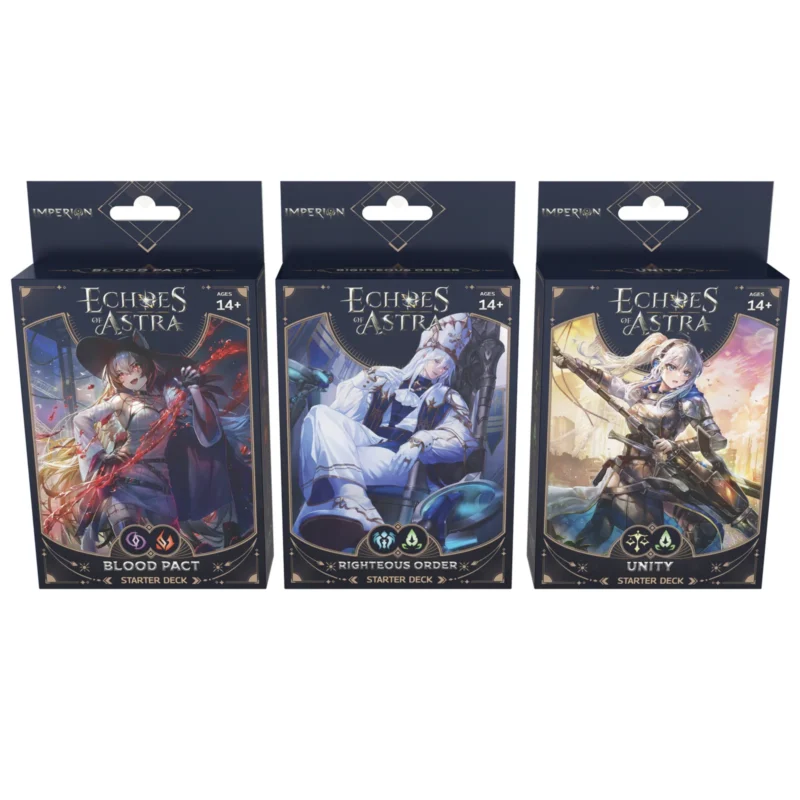 3 Decks Echoes of Astra TCG - Imperion
