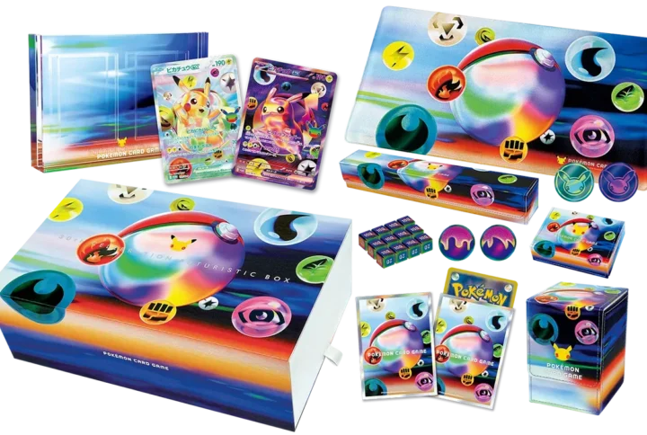 Coffret Pokémon 30th Celebration Futuristic Box JP — précommande import JP
