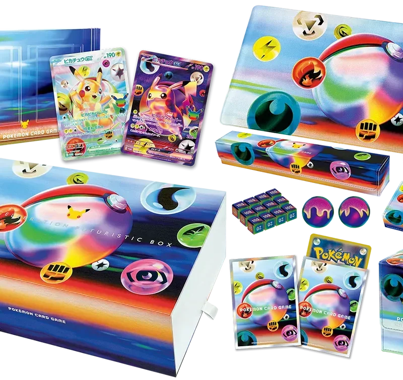 Coffret Pokémon 30th Celebration Futuristic Box JP — précommande import JP