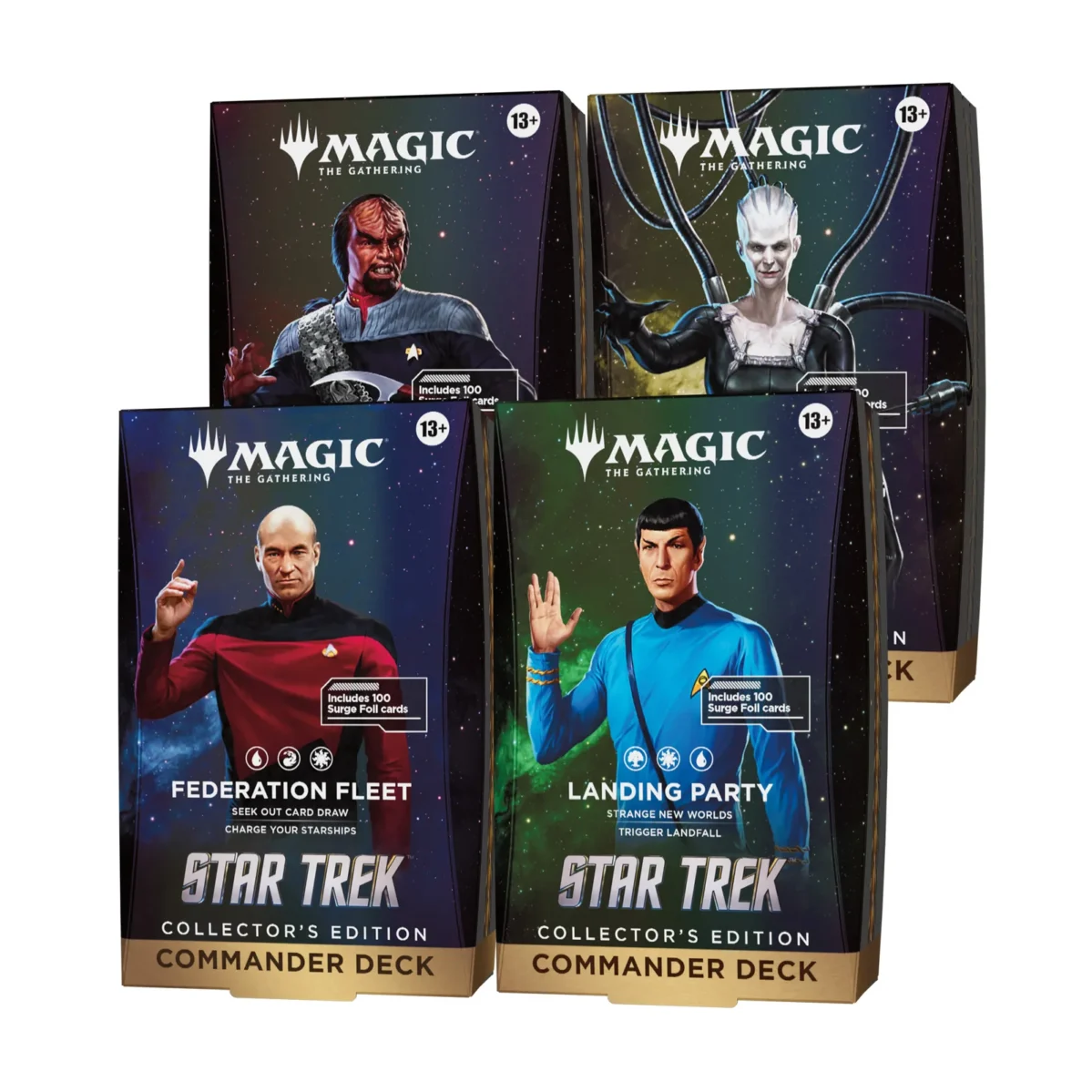 Box 4 Decks Commander Star Trek Collector’s Edition EN — Sortie 2026-11-13