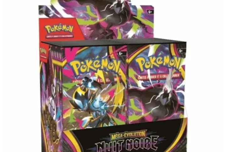 Pokémon - Display 36 Boosters - ME05 Méga-Évolution - Nuit Noire (FR)