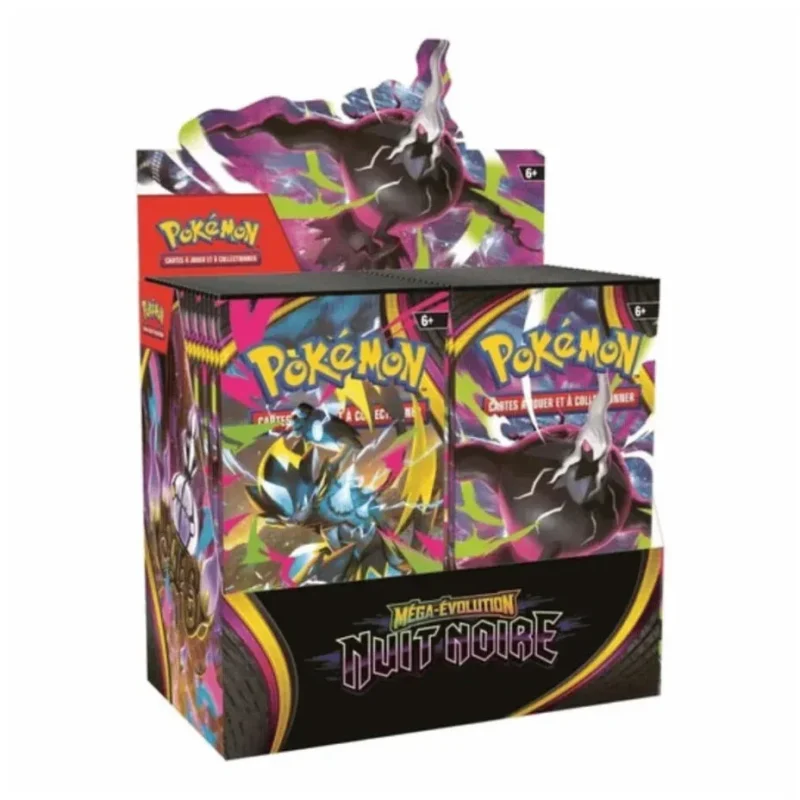 Pokémon - Display 36 Boosters - ME05 Méga-Évolution - Nuit Noire (FR)