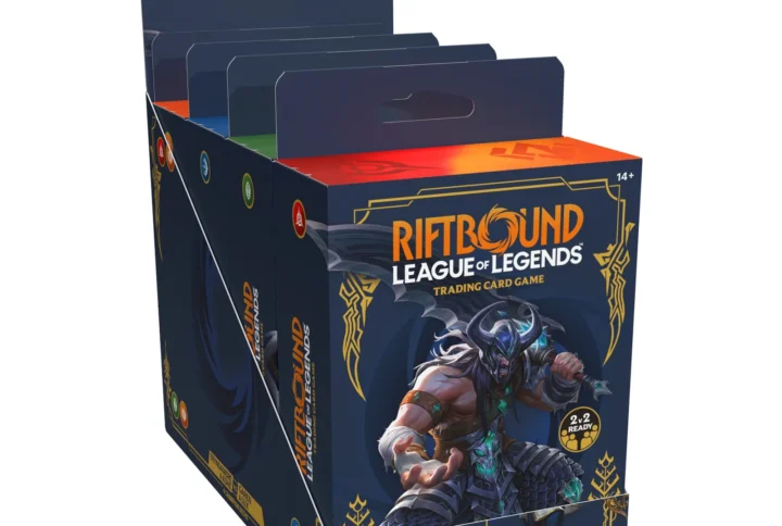 Riftbound: League of Legends TCG - Héritage Présentoir de decks de champion (4 Decks) - FR
