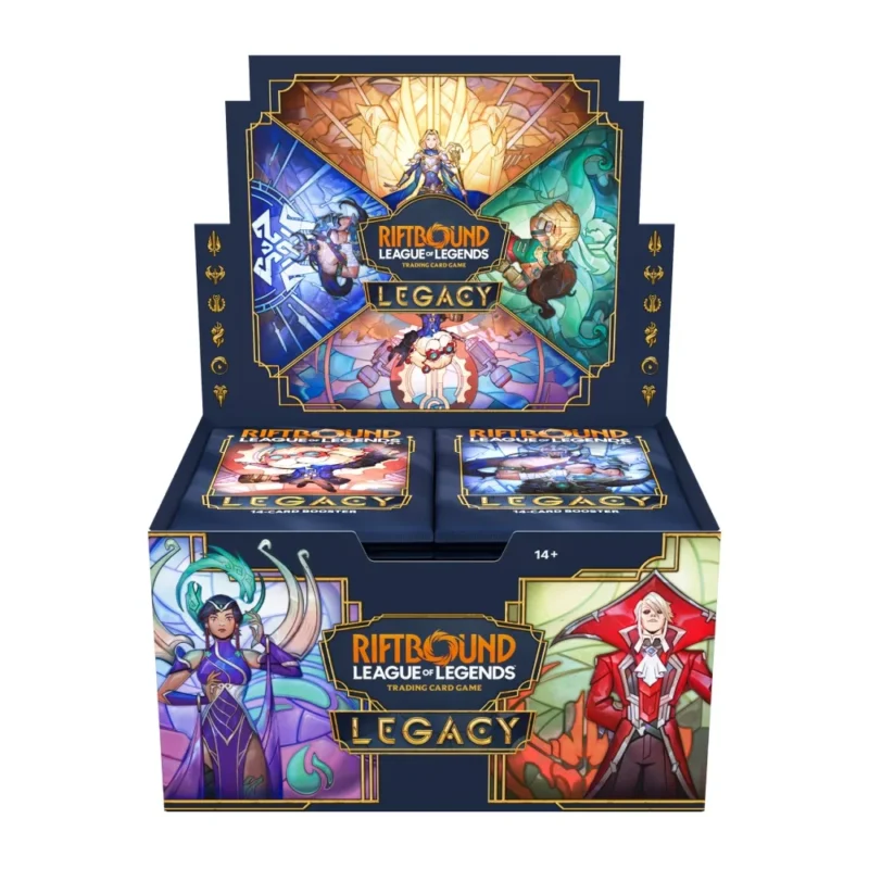 Riftbound: League of Legends TCG - Héritage Boîte de boosters (24 Boosters) - FR